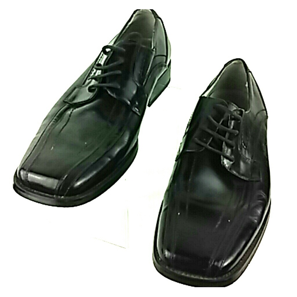Stacy Adams Mens Loafer Size 9 Black Lace Up